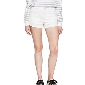 NWT High rise white Jean shorts wild fable